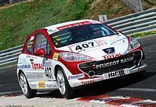 Peugeot 207 RC VLN. Foto: Auto-Reporter/Peugeot